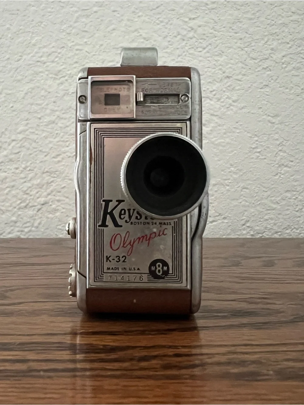 Vintage Keystone Olympic K-32 8mm Roll Film Movie Camera